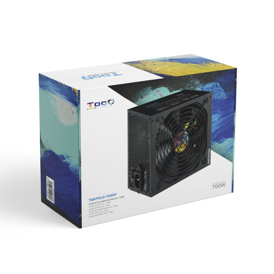 FUENTE ALIMENTACION TOOQ TQAPOLO - 700SP ATX 700W Fuentes de alimentación FUENTE ALIMENTACION TOOQ TQAPOLO - 700SP ATX 700W Fuentes de alimentación