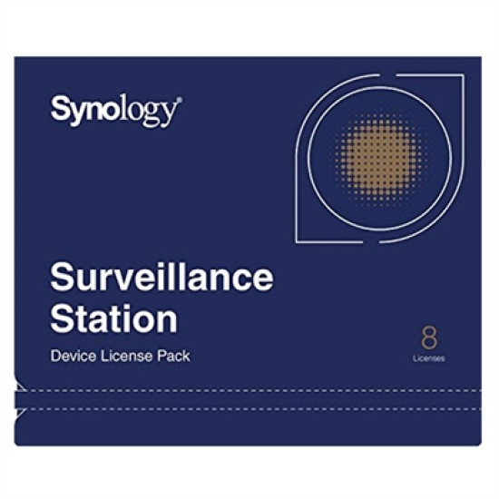 SYNOLOGY CAMERA LICENSE PACK (8 LICENCIAS) Nas