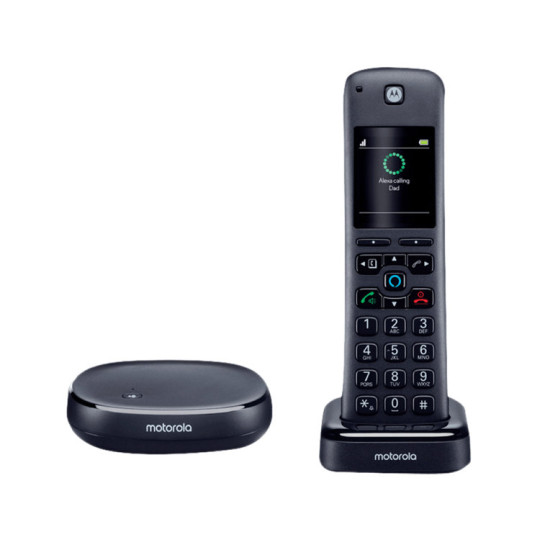 TELEFONO MOTOROLA AHX01 WIRELESS INALAMBRICO COMPATIBLE Teléfonos fijos