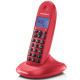 TELEFONO MOTOROLA C1001LB+ WIRELESS INALAMBRICO ROJO Teléfonos fijos
