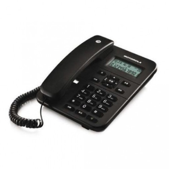 TELEFONO MOTOROLA CT202 NEGRO CON DISPLAY Teléfonos fijos TELEFONO MOTOROLA CT202 NEGRO CON DISPLAY Teléfonos fijos