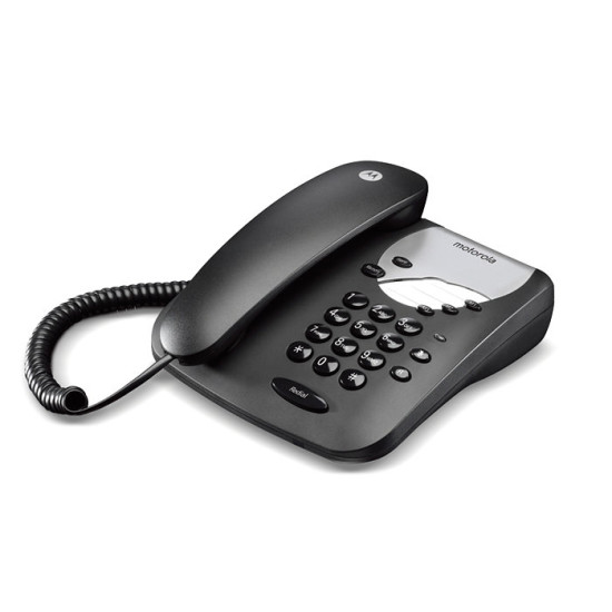 TELEFONO MOTOROLA CT1 NEGRO SIN DISPLAY Teléfonos fijos TELEFONO MOTOROLA CT1 NEGRO SIN DISPLAY Teléfonos fijos