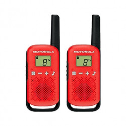 WALKIE TALKIE MOTOROLA TLKR - T42 RED PACKS