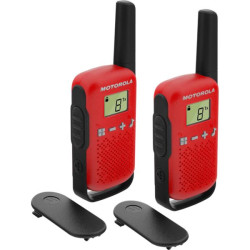 WALKIE TALKIE MOTOROLA TLKR - T42 RED PACKS