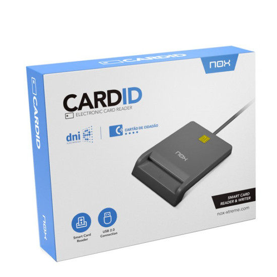 LECTOR TARJETA NOX NXLITECARDID USB Lector de memorias LECTOR TARJETA NOX NXLITECARDID USB Lector de memorias