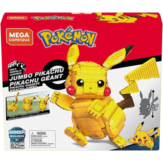 FIGURA MATTEL MEGA CONSTRUX BUILD POKEMON Figuras FIGURA MATTEL MEGA CONSTRUX BUILD POKEMON Figuras