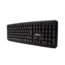 TECLADO NILOX USB NEGRO