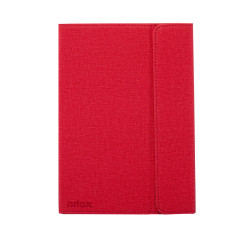 FUNDA TABLET UNIVERSAL NILOX 10.5 PULGADAS ROJA