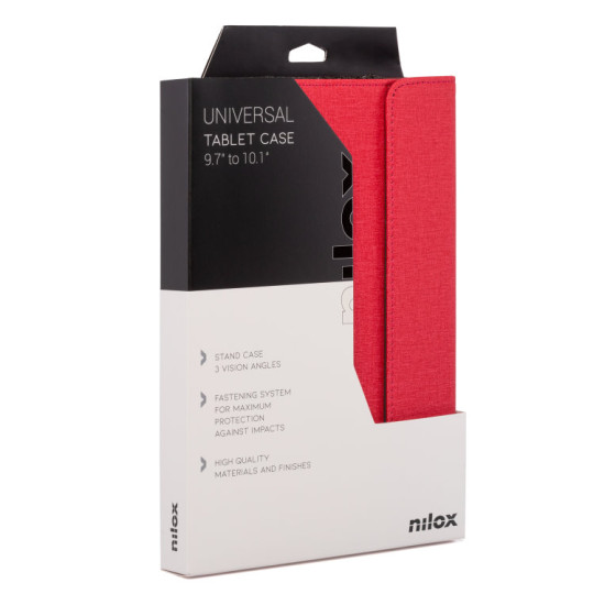 FUNDA TABLET UNIVERSAL NILOX 10.5 PULGADAS ROJA Accesorios de tablets FUNDA TABLET UNIVERSAL NILOX 10.5 PULGADAS ROJA Accesorios de tablets