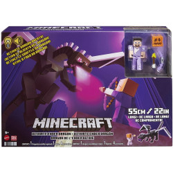 FIGURA MATTEL MINECRAFT DRAGON ENDER DEFINITIVO