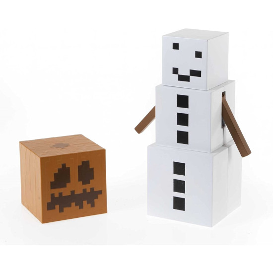 FIGURA MATTEL MINECRAFT GOLEM NIEVE ACCESORIOS Figuras FIGURA MATTEL MINECRAFT GOLEM NIEVE ACCESORIOS Figuras