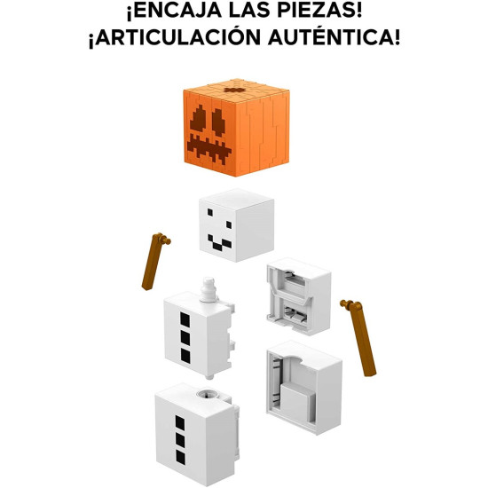 FIGURA MATTEL MINECRAFT GOLEM NIEVE ACCESORIOS Figuras FIGURA MATTEL MINECRAFT GOLEM NIEVE ACCESORIOS Figuras