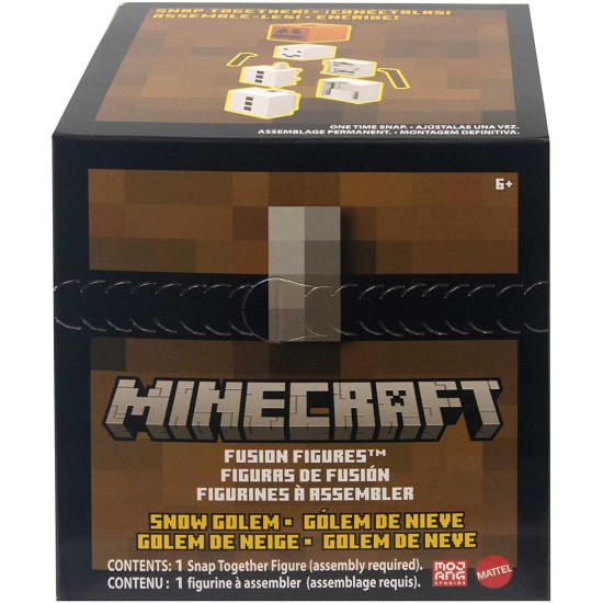 FIGURA MATTEL MINECRAFT GOLEM NIEVE ACCESORIOS Figuras FIGURA MATTEL MINECRAFT GOLEM NIEVE ACCESORIOS Figuras