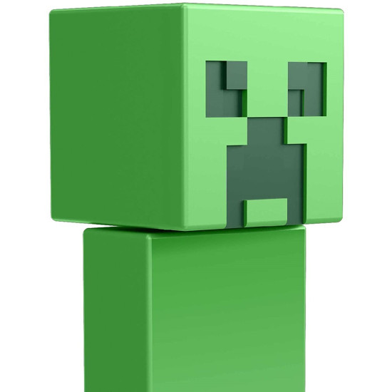 FIGURA MATTEL MINECRAFT CREEPER CON ACCESORIOS Figuras