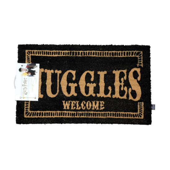 FELPUDO 60X40 HARRY POTTER MUGGLES WELCOME Felpudos