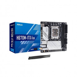 PLACA BASE ASROCK 1700 H670M - ITX AX