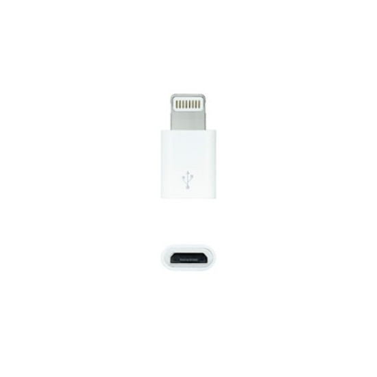 ADAPTADOR LIGHTNING A MICRO USB NANOCABLE Cargadores para móviles