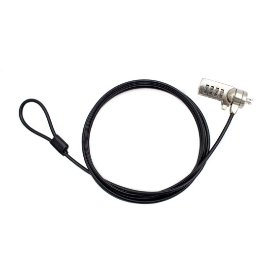 CABLE SEGURIDAD PORTATIL NILOX COMBINACION 4 Accesorios de portátiles CABLE SEGURIDAD PORTATIL NILOX COMBINACION 4 Accesorios de portátiles