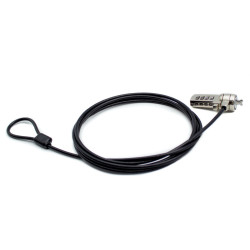 CABLE SEGURIDAD PORTATIL NILOX COMBINACION 4