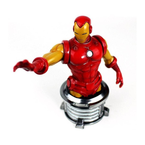 FIGURA BUSTO SEMIC STUDIOS MARVEL IRON Figuras FIGURA BUSTO SEMIC STUDIOS MARVEL IRON Figuras