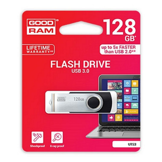 MEMORIA USB 3.0 GOODRAM 128GB UTS3 Memorias usb MEMORIA USB 3.0 GOODRAM 128GB UTS3 Memorias usb