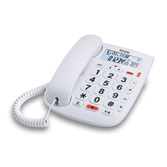 TELEFONO FIJO ALCATEL TMAX20 FR WHITE Teléfonos fijos