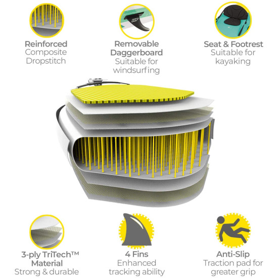 BESTWAY 65310 - TABLA PADDLE SURF Kayak y paddle surf BESTWAY 65310 - TABLA PADDLE SURF Kayak y paddle surf