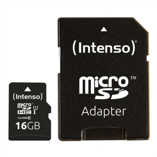 TARJETA MEMORIA MICRO SD INTENSO 16GB Memorias secure digital (sd)