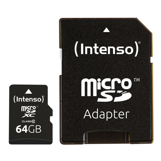 TARJETA MEMORIA MICRO SD INTENSO 64GB Memorias secure digital (sd)