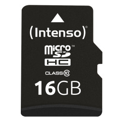 TARJETA MICROSD INTENSO 16GB CL10 +
