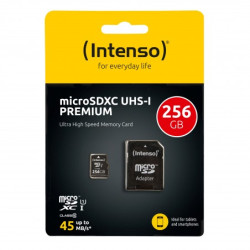 TARJETA MICRO SD INTENSO 256GB UHS - I