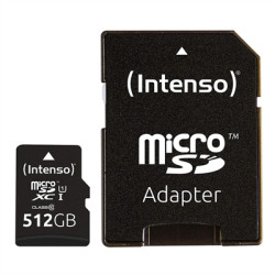 TARJETA MEMORIA MICRO SD INTENSO 512GB