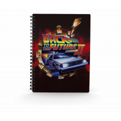 LIBRETA EFECTO 3D POSTER BTTF 2