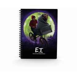 LIBRETA EFECTO 3D BICI ELLIOT E.T.