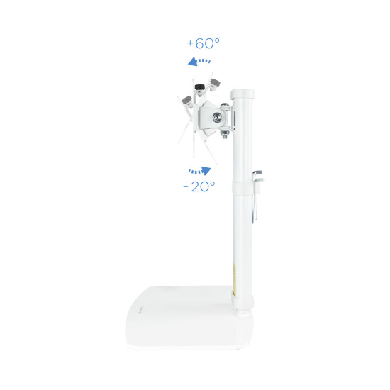 SOPORTE MESA TV TOOQ 17 - 27 PULGADAS BLANCO Soportes monitores  tv