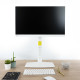 SOPORTE MESA TV TOOQ 17 - 27 PULGADAS BLANCO Soportes monitores  tv