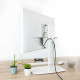 SOPORTE MESA TV TOOQ 17 - 27 PULGADAS BLANCO Soportes monitores  tv