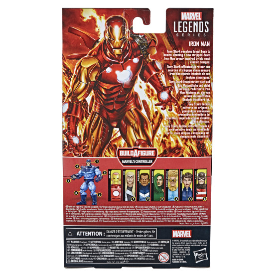 FIGURA HASBRO MARVEL LEGENDS IRON MAN Figuras