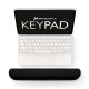 PHOENIX KEYPAD REPOSAMUÑECAS ERGONÓMICO ESPUMA CON Alfombrillas PHOENIX KEYPAD REPOSAMUÑECAS ERGONÓMICO ESPUMA CON Alfombrillas