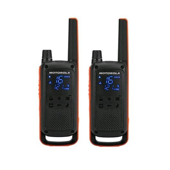 WALKIE TALKIE MOTOROLA TLKR - T82 NEGRO PACKS Walkie talkies