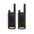 WALKIE TALKIE MOTOROLA TLKR - T82 NEGRO PACKS