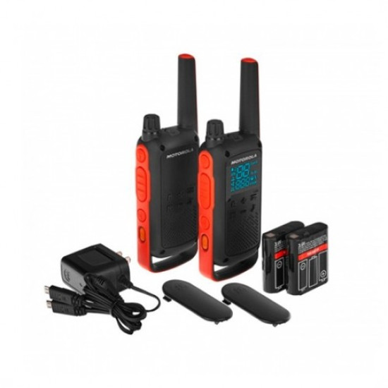 WALKIE TALKIE MOTOROLA TLKR - T82 NEGRO PACKS Walkie talkies WALKIE TALKIE MOTOROLA TLKR - T82 NEGRO PACKS Walkie talkies