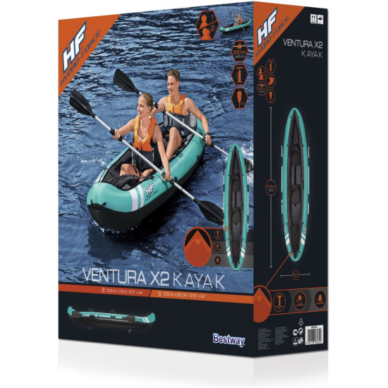 BESTWAY 65052 - KAYAK VENTURA HYDRO - FORCE Kayak y paddle surf BESTWAY 65052 - KAYAK VENTURA HYDRO - FORCE Kayak y paddle surf