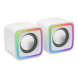ALTAVOCES MARS GAMING MSCUBEW 8W BLANCO