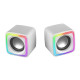 ALTAVOCES MARS GAMING MSCUBEW 8W BLANCO Altavoces ALTAVOCES MARS GAMING MSCUBEW 8W BLANCO Altavoces