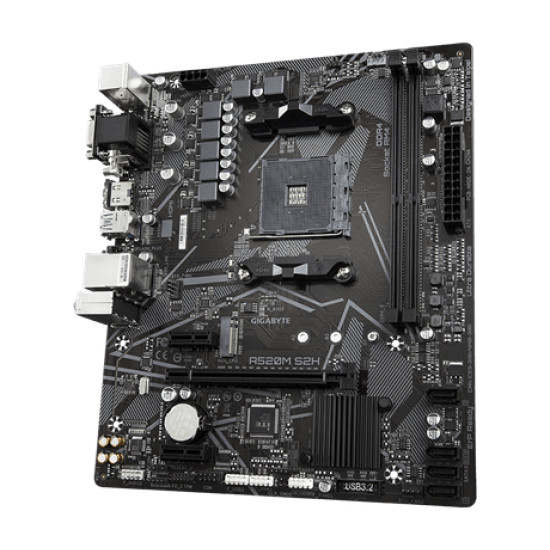 PLACA BASE GIGABYTE AM4 A520M S2H Placas base PLACA BASE GIGABYTE AM4 A520M S2H Placas base