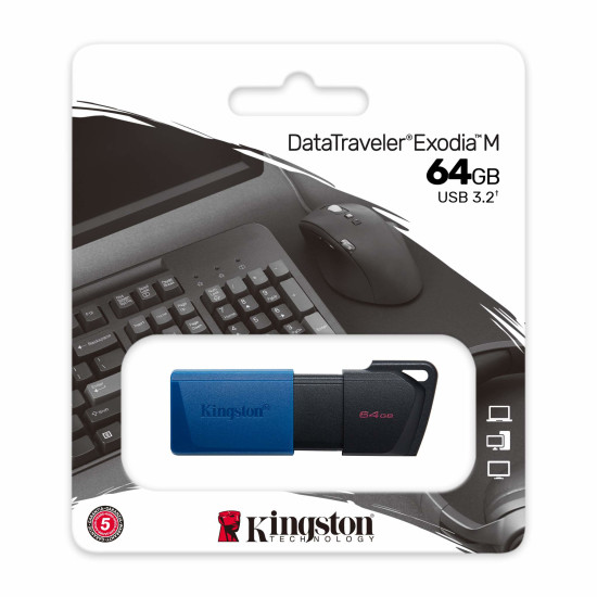 MEMORIA USB 3.2 KINGSTON 64GB DATATRAVELER Memorias usb MEMORIA USB 3.2 KINGSTON 64GB DATATRAVELER Memorias usb
