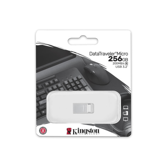 DATATRAVELER MICRO UNIDAD FLASH USB 256 Memorias usb