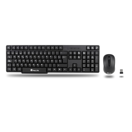 KIT TECLADO + MOUSE RATON NGS Teclado + ratón KIT TECLADO + MOUSE RATON NGS Teclado + ratón