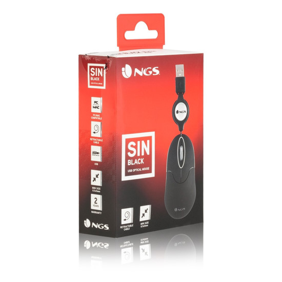 RATON CON CABLE NGS SIN BLACK Ratones RATON CON CABLE NGS SIN BLACK Ratones